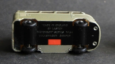 Matchbox Lesney Volkswagen T1 Bus Campingwagen 1958 Metallmodell (1923)